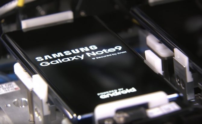 ¿Cómo se fabrica el Galaxy Note 9? Samsung nos lo muestra en vídeo