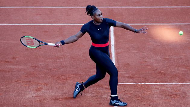 Roland Garros prohíbe el traje post parto de Serena Williams