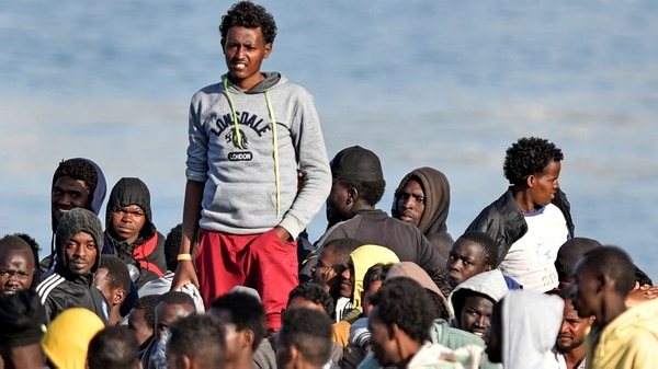 La mayoría de los migrantes que llegan a Europa huyen de las guerras (AFP)
