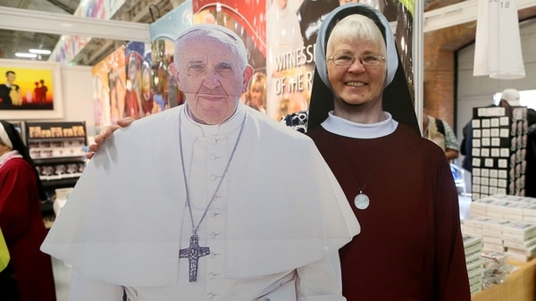 El papa Francisco visitará Irlanda el fin de semana (AFP PHOTO / Paul FAITH)