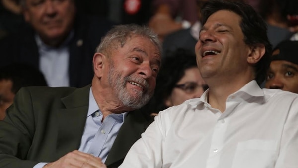 Lula junto a su candidato a vice