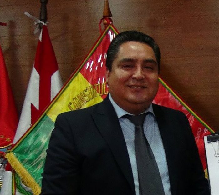 Oswaldo Valencia, exmagistrado del Tribunal Constitucional.