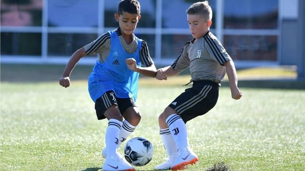 El hijo de Cristiano Ronaldo ha comenzado a jugar en la cantera de la Juventus