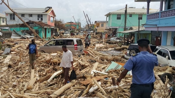 El huracán María hizo estragos en Puerto Rico