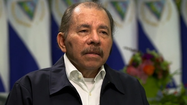 El dictador nicaragüense Daniel Ortega