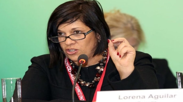 La vicecanciller de Costa Rica Lorena Aguilar