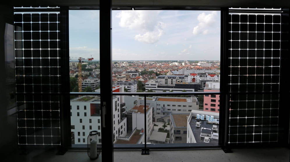 Foto: Vista de un apartamento en Estrasburgo, en junio de 2018. (Reuters)