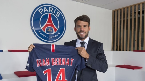 Juan Bernat se ha marchado del Bayern Múnich para jugar en el Paris Saint Germain