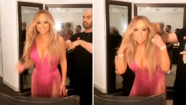 Mariah Carey dio comienzo a la segunda mitad de su residencia en Las Vegas (Instagram Mariah Carey)