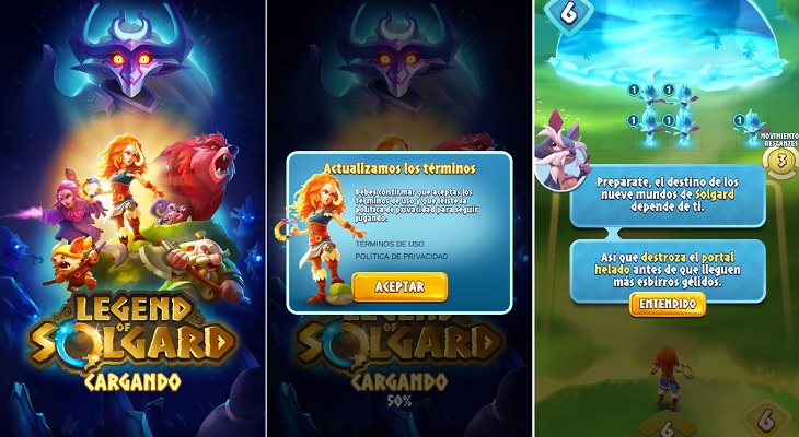 Inicio Legend of Solgard