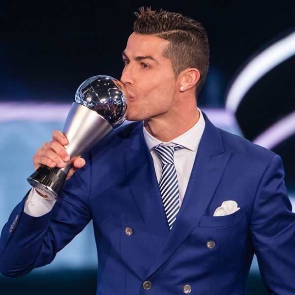 (Getty) Ronaldo consiguió el trofeo por dos veces consecutivas