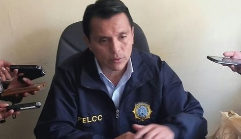 Mayor Juan José Millán, jefe de la División Propiedades de la FELCC.