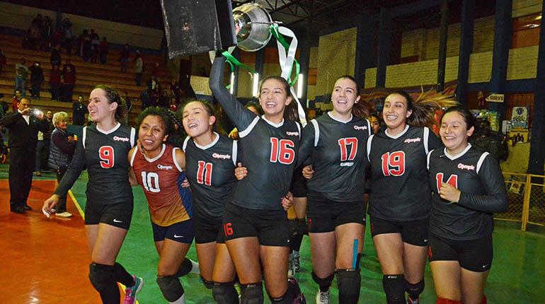 Olympic, múltiple campeón departamental y nacional de voleibol. | José Rocha