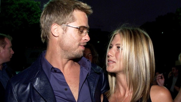 Brad Pitt y Jennifer Aniston juntos en Italia