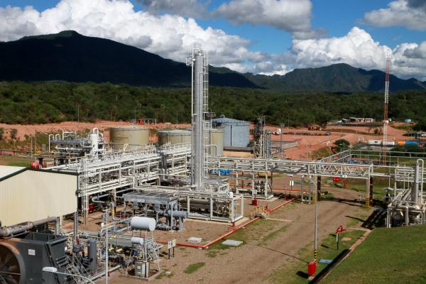Resultado de imagen para campos de gas natural en Bolivia