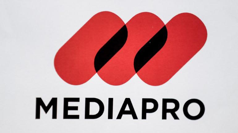 Logo de la empresa Mediapro. | AFP