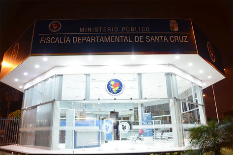 Oficinas de la Fiscalía Departamental de Santa Cruz.