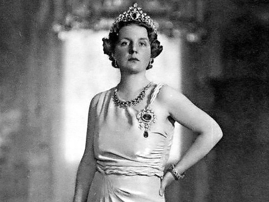 La reina Juliana de Holanda.