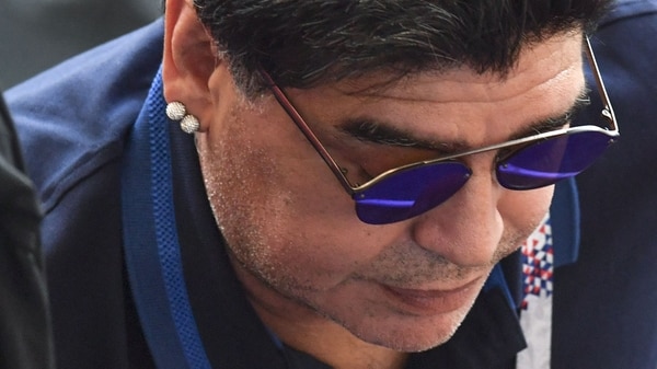 lLa prensa mexicana criticó a Diego Armando Maradona (AFP PHOTO)