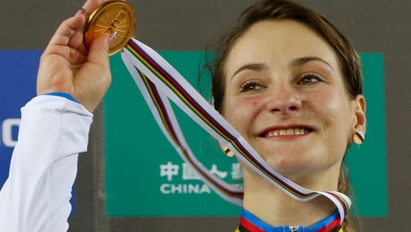 Kristina Vogel, ex campeona olímpica, contó cómo quedó parapléjica tras un accidente (AFP)