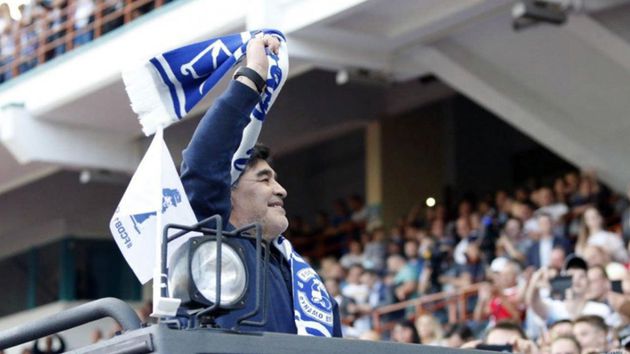 Maradona dirigirá a Dorados y seguirá con su puesto con el Dynamo Brest Maradona dirigirá a Dorados y seguirá con su puesto con el Dynamo Brest