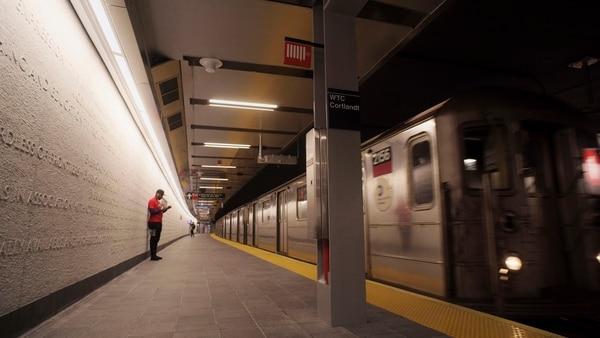 Reabrió la estación de metro de  Cortland Street en Nueva York (AP)