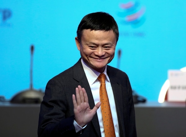 Jack Ma durante un evento en Buenos Aires en 2017 (REUTERS/Marcos Brindicci)