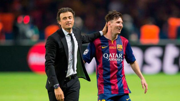 el gran elogio de luis enrique para leo messi el gran elogio de luis enrique para leo messi