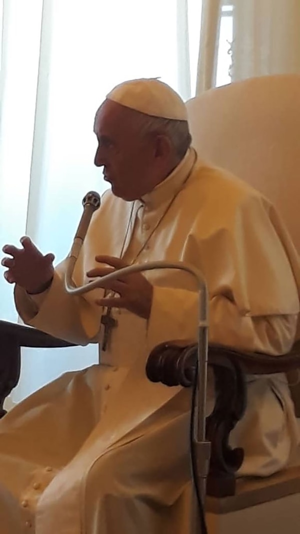 El papa Francisco recibió a obispos venezolanos en el Vaticano