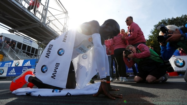 Eliud Kipchoge colaboró en la creación del calzado de Nike (Reuters)