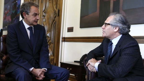 Zapatero y Almagro, en mejores momentos de la relación (EFE)