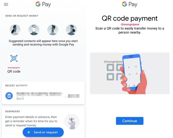 Google Pay QR