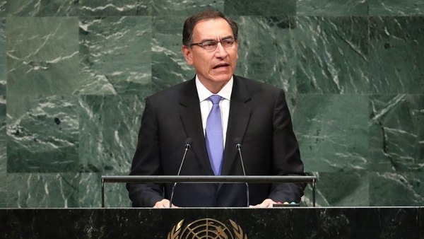 Martín Vizcarra, presidente de Perú