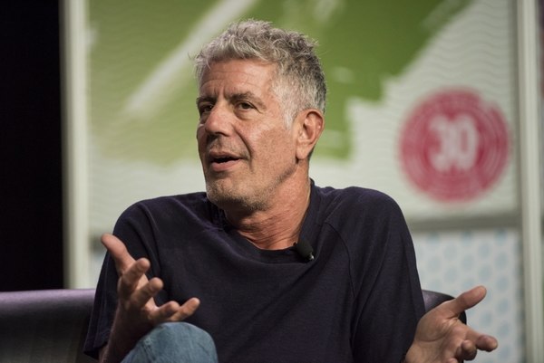 Anthony Bourdain durante una charla en South By Southwest (SXSW) en Austin (Texas) (Bloomberg / David Paul Morris)