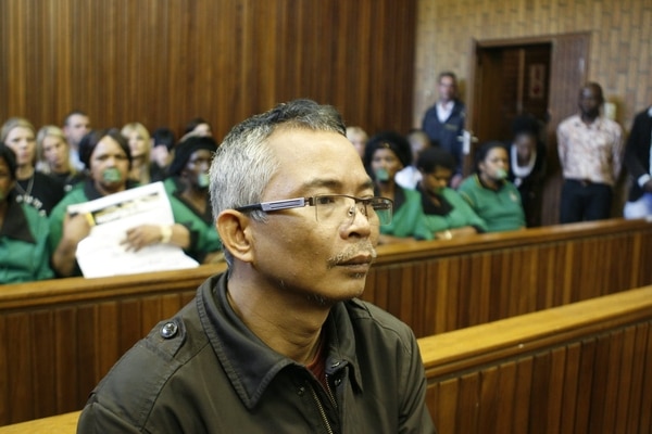 En 2011 Chumlong fue condenado a 40 años de cárcel, pero salió en libertad (Te New York Times/Julian Rademeyer)