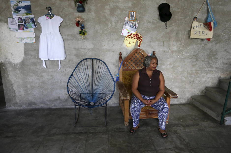 Berta Nava, madre de Julio César Ramírez, uno de los seis estudiantes de Ayotzinapa muerto en choques con la policía en Iguala. (Reuters)