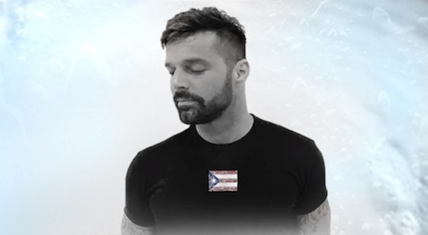 Ricky Martin ha puesto a la venta una camiseta para recaudar fondos para la reconstrucción de Puerto Rico (Cortesía de Ricky Martin Foundation)
