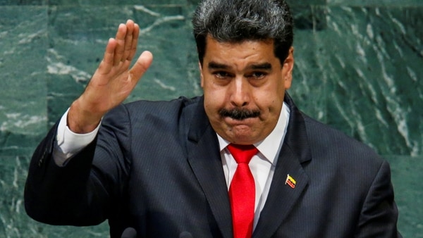 Nicolás Maduro durante su discurso en la Asamblea General de las Naciones Unidas. (Reuters)