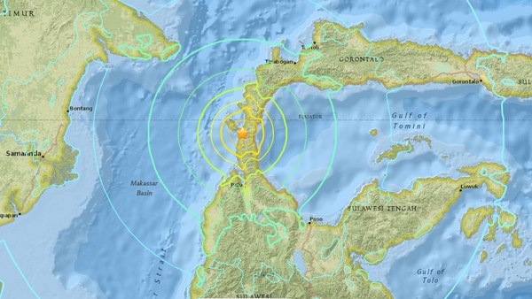 Sismo en Indonesia