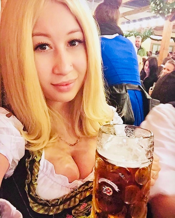 Una instantánea de Shameeva de visita a Alemania. Foto cortesía ProUral