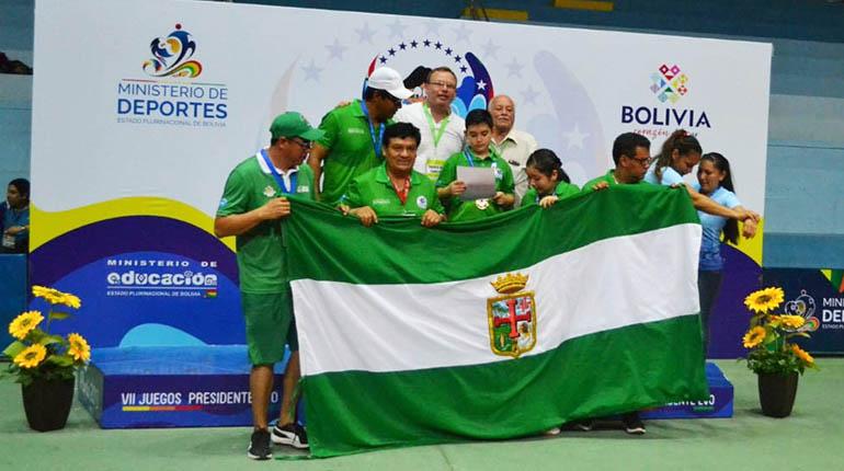 Matías Daza, ganador en tenis de mesa. | Prensa Pluris