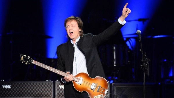 Paul McCartney reconoció su rivalidad con John Lennon (AFP)