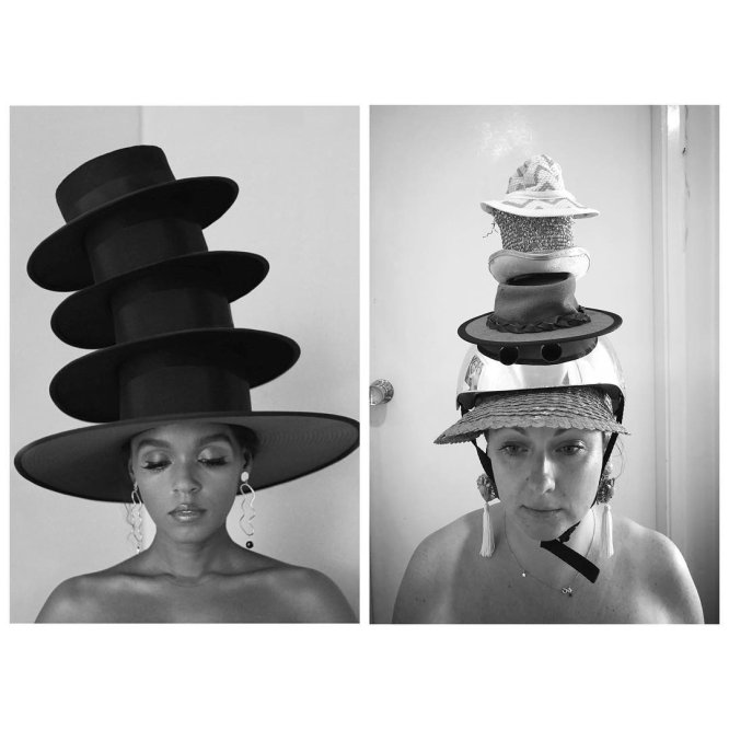 La cantante y actriz estadounidense Janelle Monae estuvo presente en la revista 
