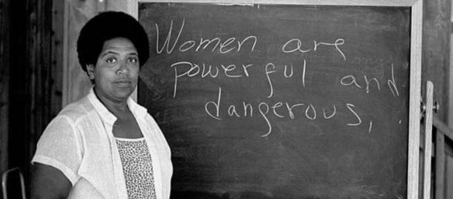 Audre Lorde, en 1983. (Getty Images)