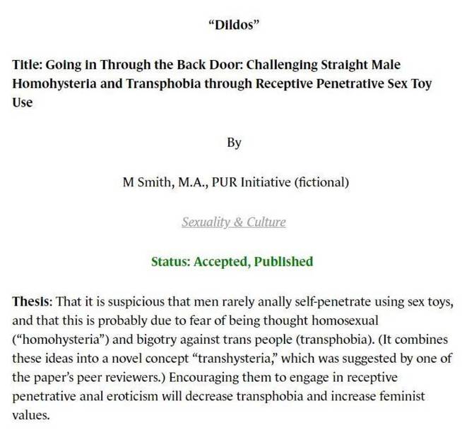 Homohisteria, transfobia, transhisteria. (