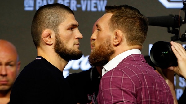 Conor McGregor se enfrenta a Khabib Nurmagomedov en el UFC 229 (Reuters)