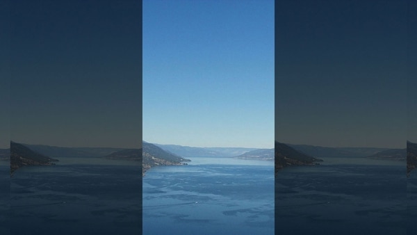 El lago Okanagam donde habita el monstruo