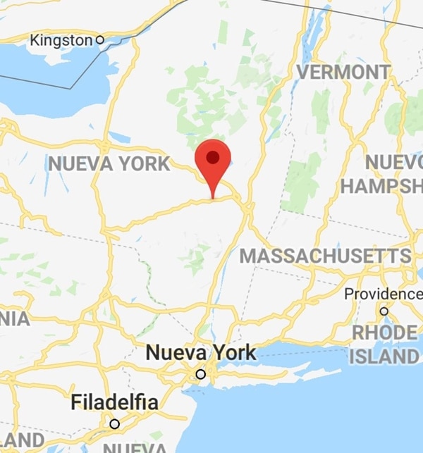 El accidente ocurrió en la ciudad de Schoharie, al norte del estado de Nueva York (Twitter: @eSpaiNews)