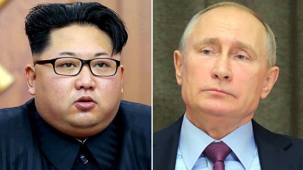 Kim Jong-un y Vladimir Putin