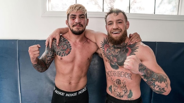 Dillon Danis junto a Conor McGregor